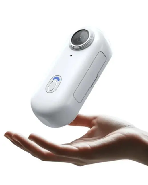 Manyetik Klipsli Mini Aksiyon Kamera 1080P WiFi Bağlantılı Geniş Açılı Lens