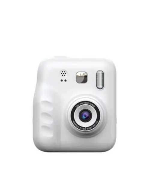 Mini Çocuk Fotoğraf Makinesi Baskı Özellikli Video Çekim 4 Kağıt Rulo Hediyeli