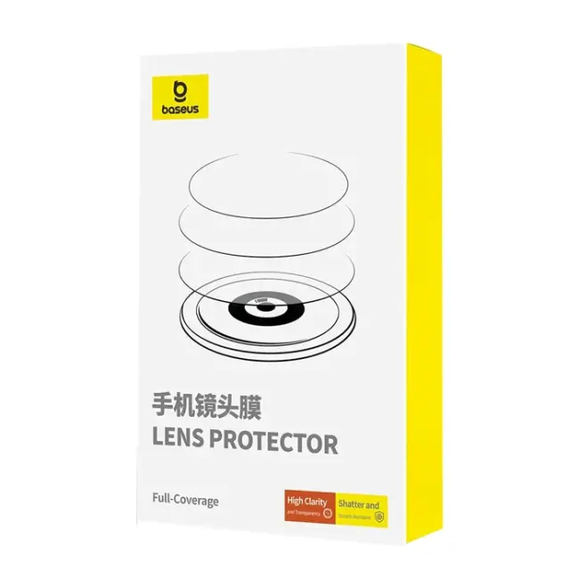 Baseus iPhone 15/15 Plus  için Corning Serisi HD Cam Kamera Koruyucu-(5775)