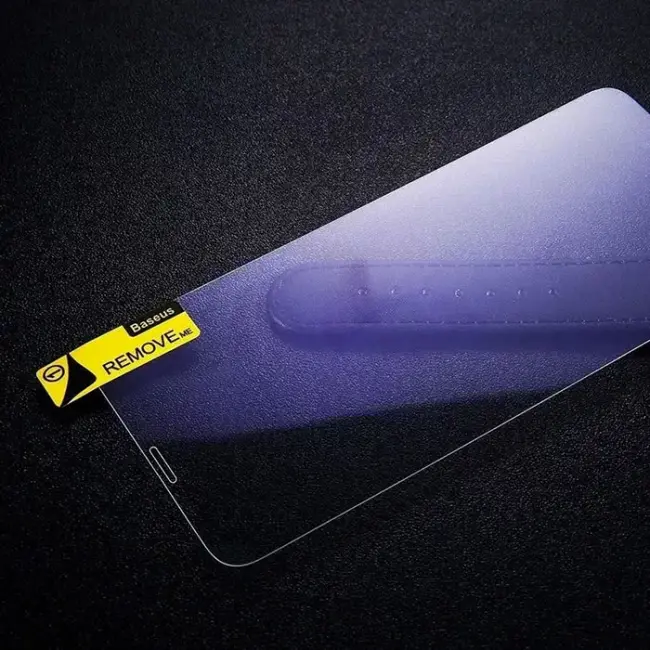 Baseus İPhone 11 Pro- X-XS 0.15mm Full Tempered AntiBlue Light Ekran Koruyucu 2 Adet Set-(5775)