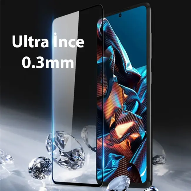 Dux Ducis Xiaomi Poco X5 Pro Full Kaplama Cam Ekran Koruyucu-(5775)