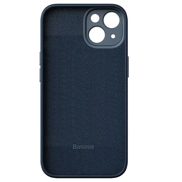 Baseus Liquid Silica Gel iPhone 14 6.1 Silikon Kılıf + Tempered Ekran Koruyucu Set-(5775)