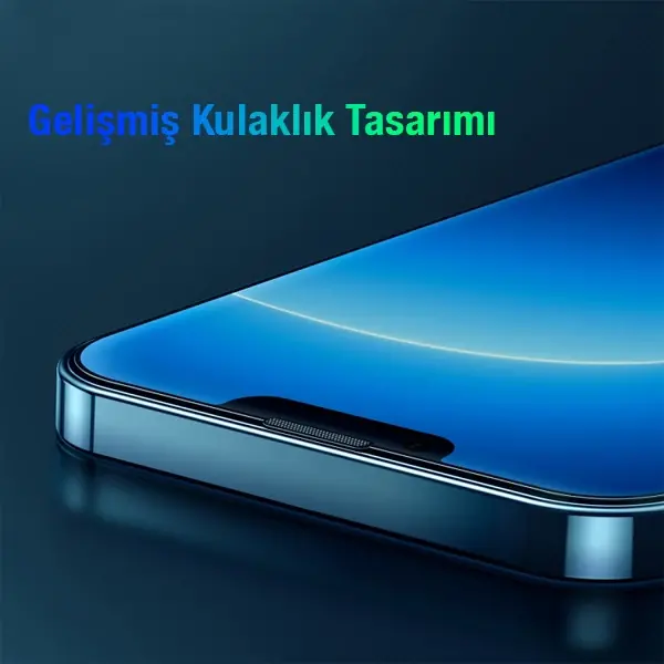 Baseus iPhone 14 Plus/13 Pro Max 6.7 0.3mm Full Koruma Tempered Cam Ekran Koruyucu 2 Adet Set-(5775)