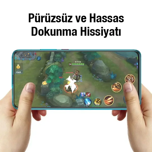 ALLY iPhone 14 6.1inç Tempered Kırılmaz Cam Ekran Koruyucu-(5775)